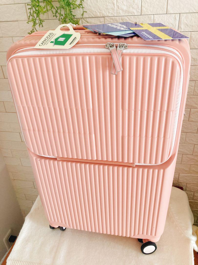 新品未使用✨️イノベーター スーツケース Mサイズ 多機能 INV60 ピンク