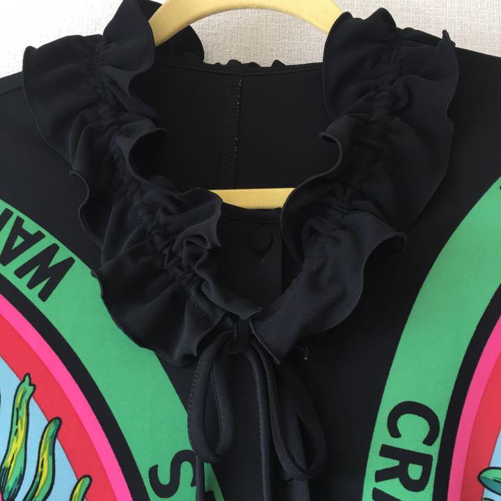 大人気SALE トクコプルミエヴォル⭐️変形フリルチュニック raJ0G-m82755899627 低価NEW
