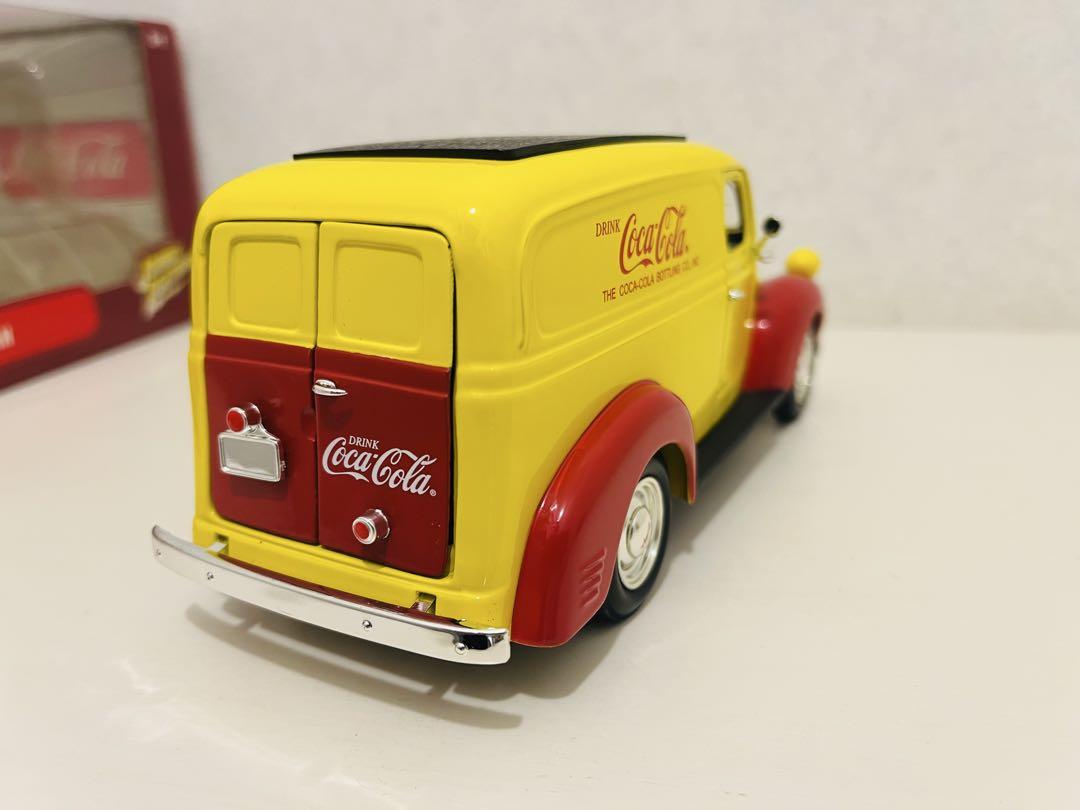 コカコーラ1940年代配達車 ミニカー1:24 &1:34 2台セット