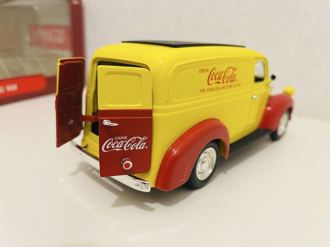 コカコーラ1940年代配達車 ミニカー1:24 &1:34 2台セット