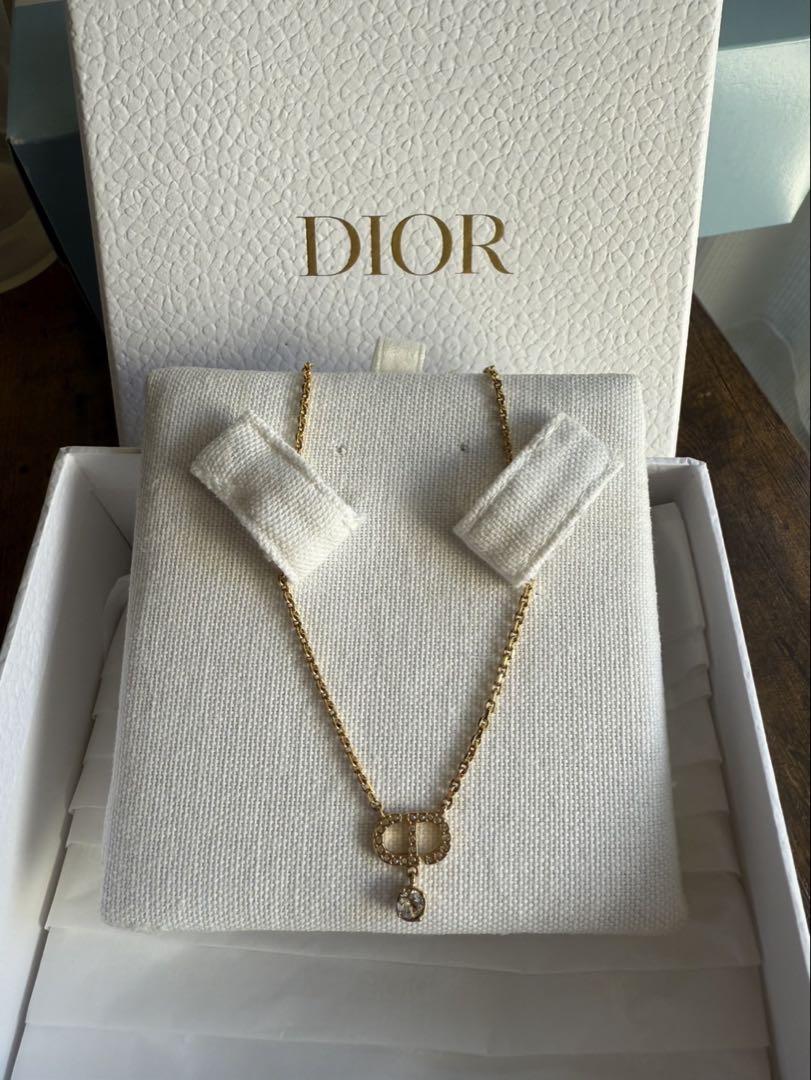 Dior ゴールド チェーンネックレス
