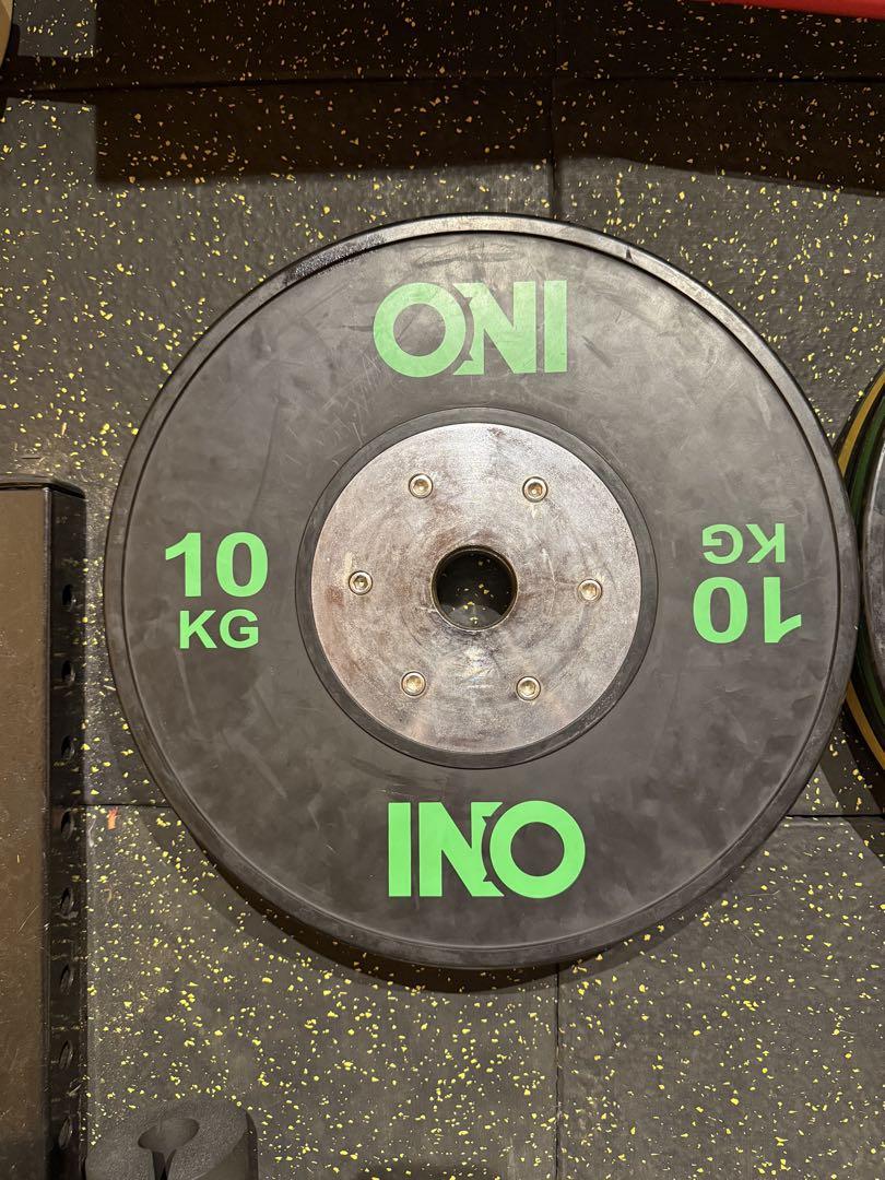 ONI 10kg バンパープレート 2枚セット - メルカリ