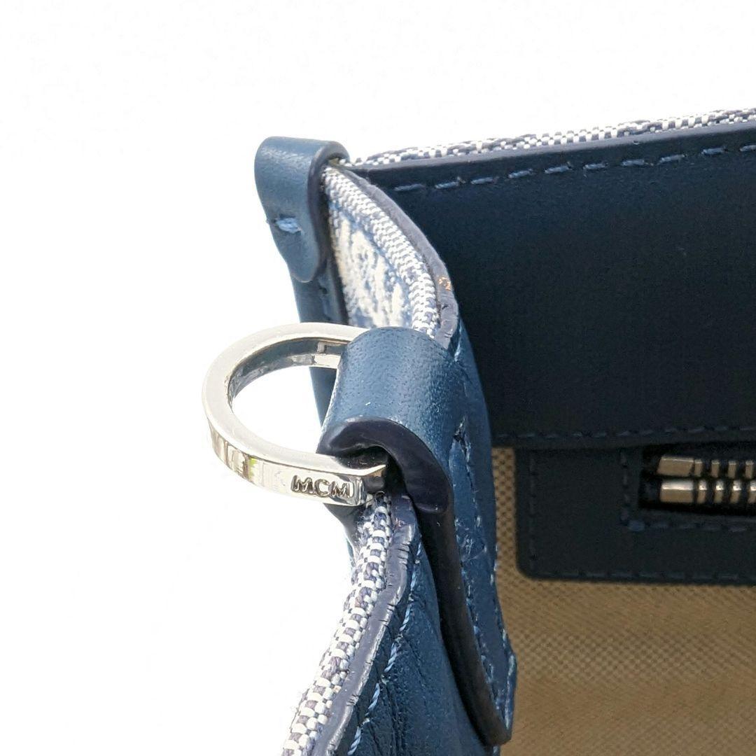 ゆろ様専用 エムシーエム 2way ショルダーバッグ ハンドバッグ キャンバス 画像13