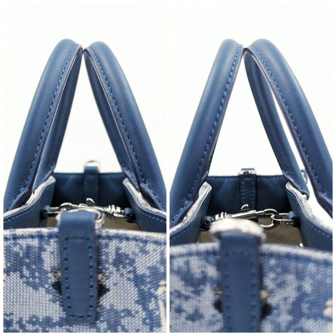 ゆろ様専用 エムシーエム 2way ショルダーバッグ ハンドバッグ キャンバス 画像6