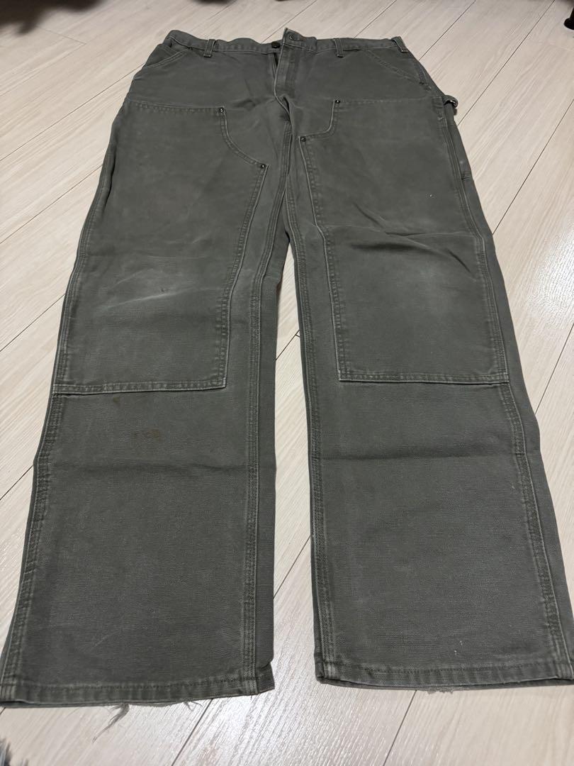 ソフトサラダCarhartt ダブルニー　ワークパンツ