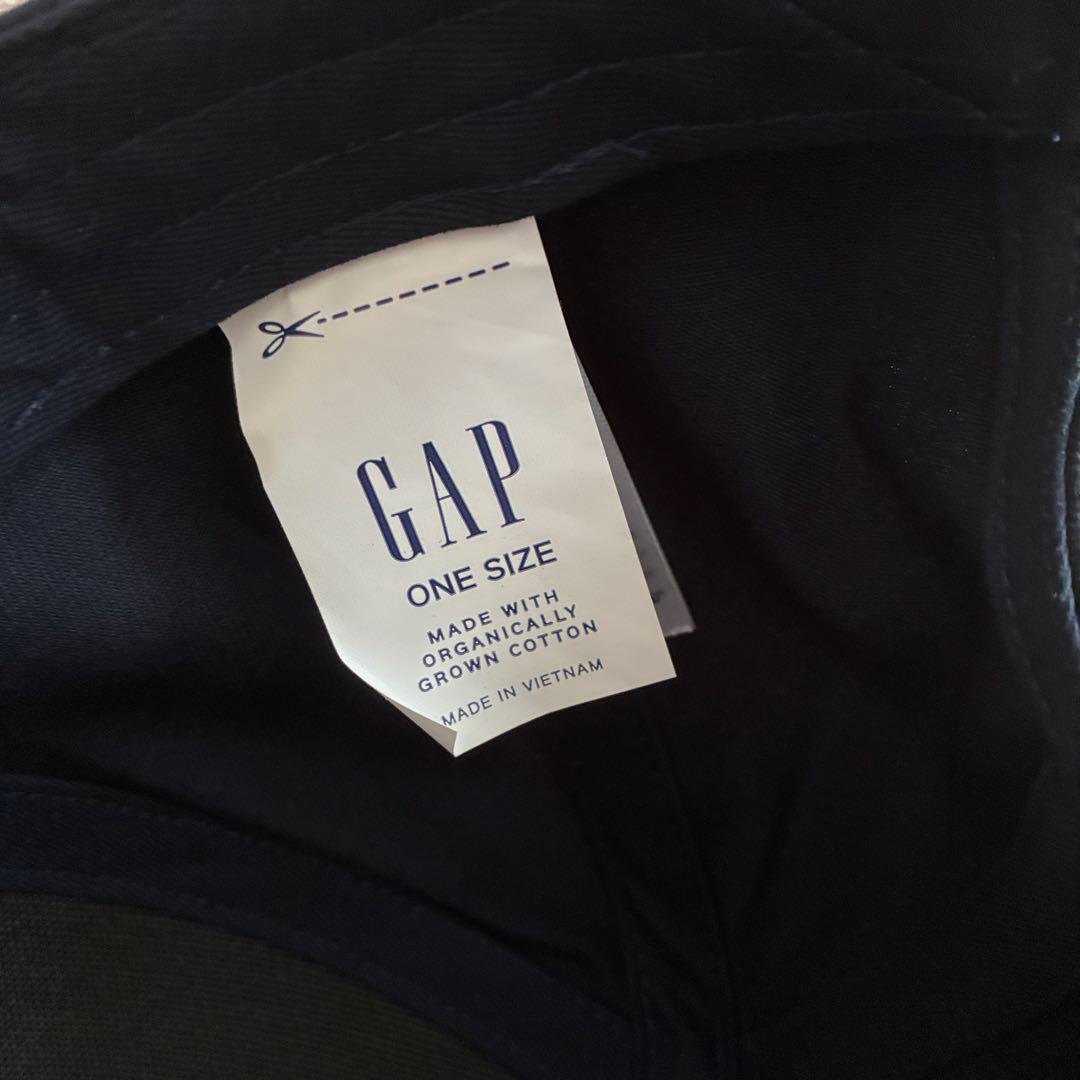 GAP ギャップ ロゴ ベースボールキャップ ネイビー