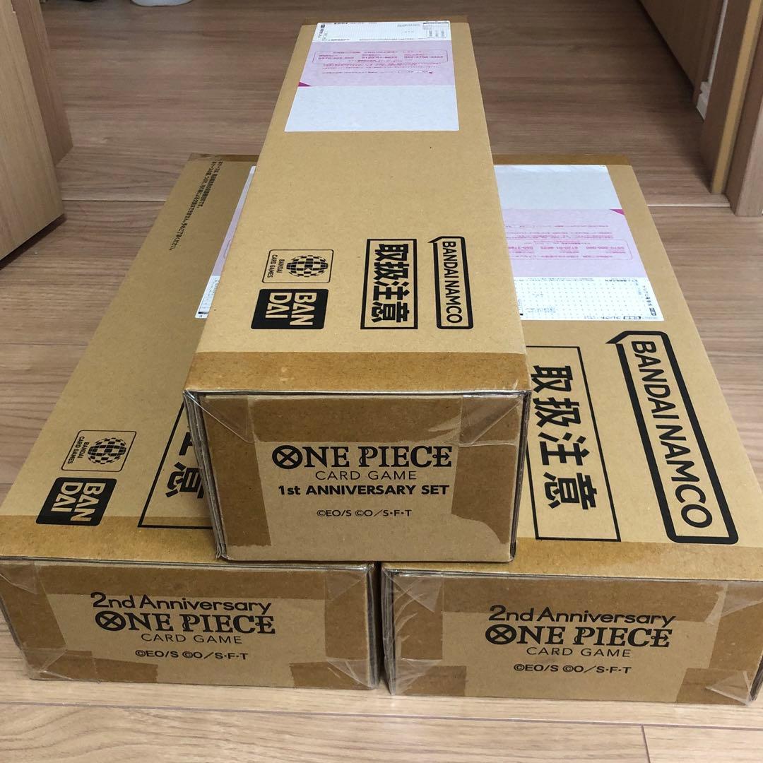 ワンピースカード anniversary set 1st 2nd 4個セット