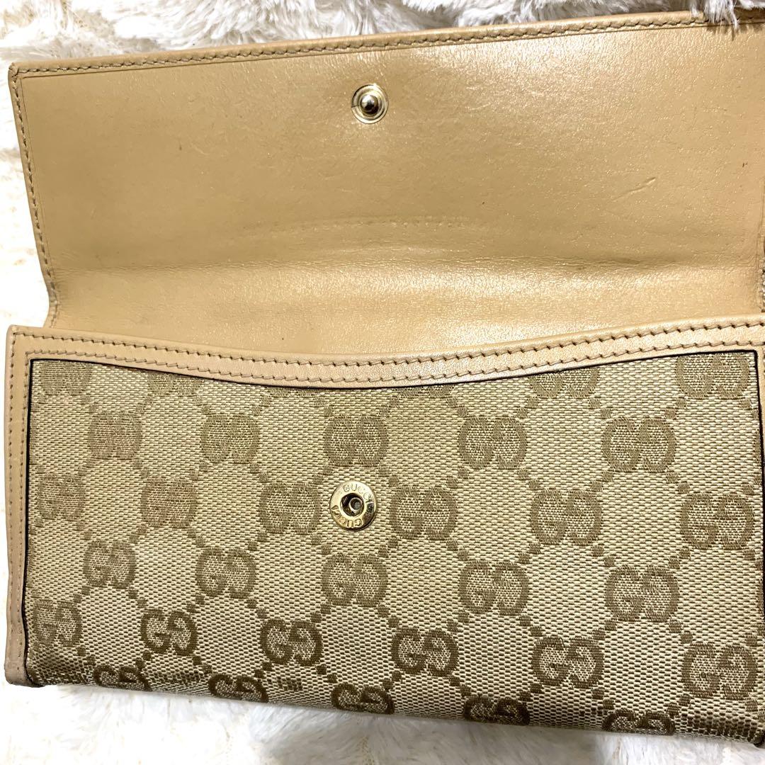 GUCCI GGキャンバス 長財布 タッセル付き GUCCI GGキャンバス 長財布 タッセル付き グッチ