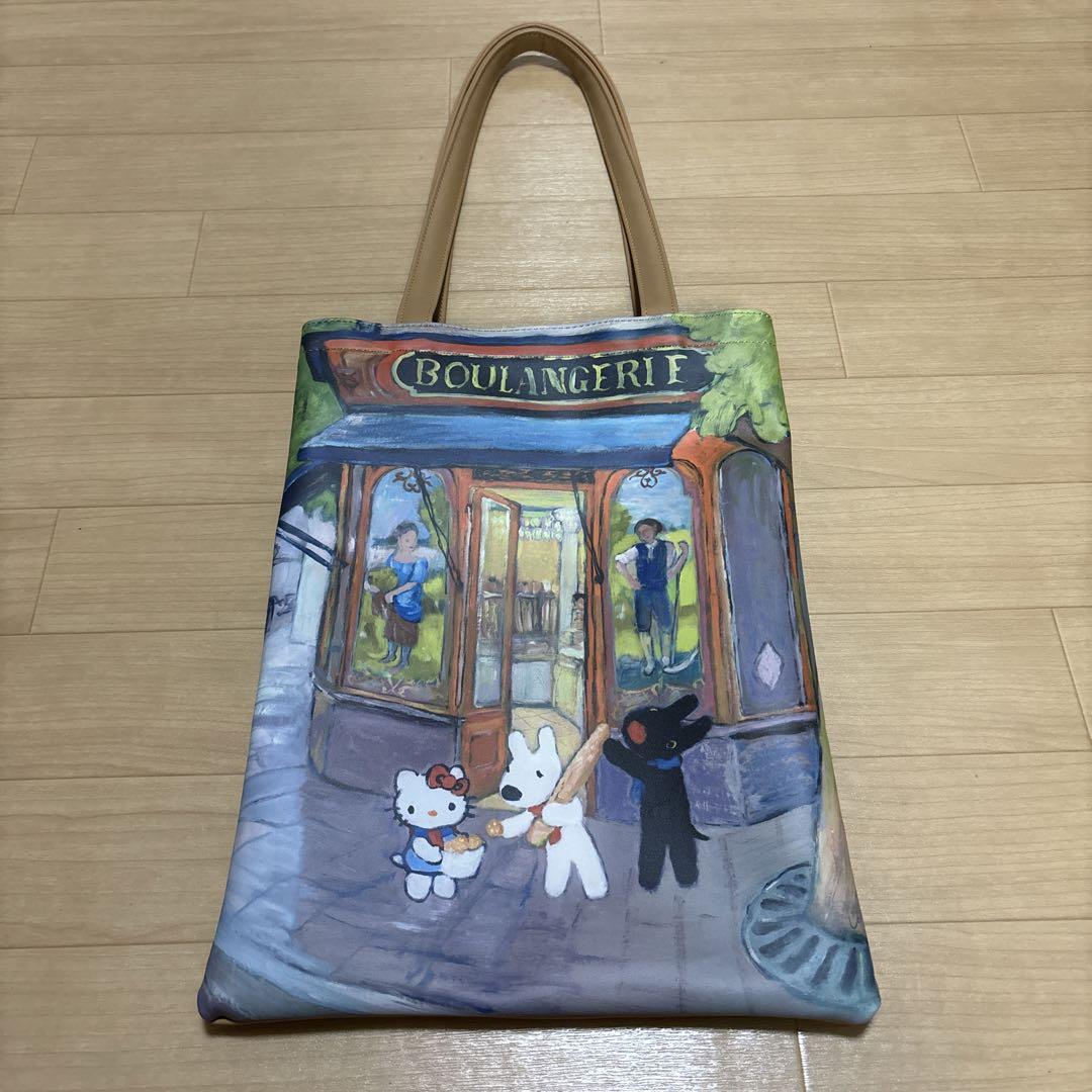 新品 キティ、リサとガスパールのコラボトートバッグ - メルカリ