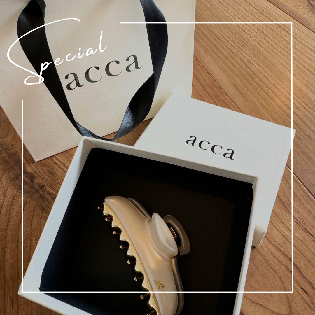 【美品】acca ヘアクリップ