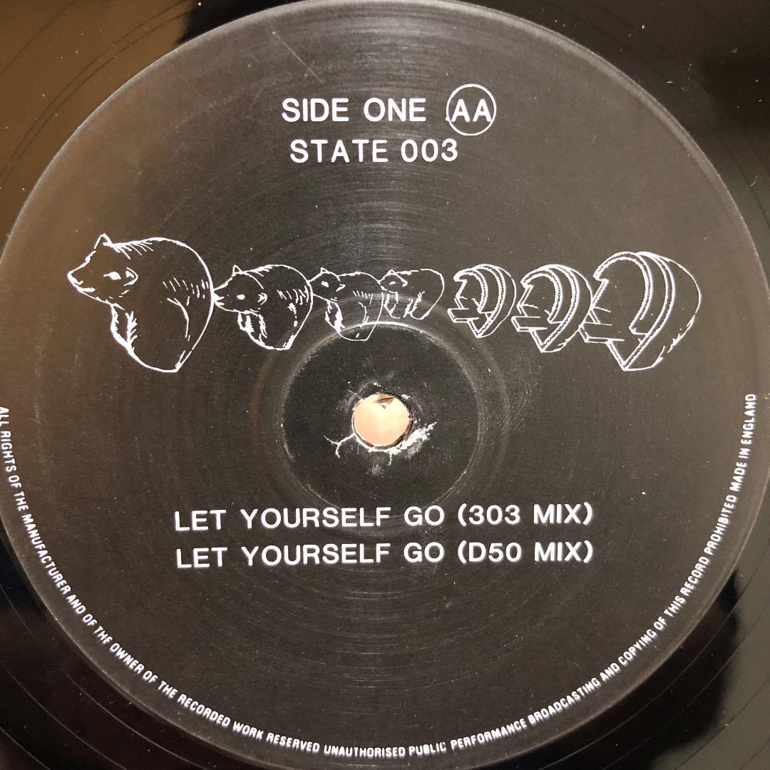 洋楽 808 State - Let Yourself Go 12\"