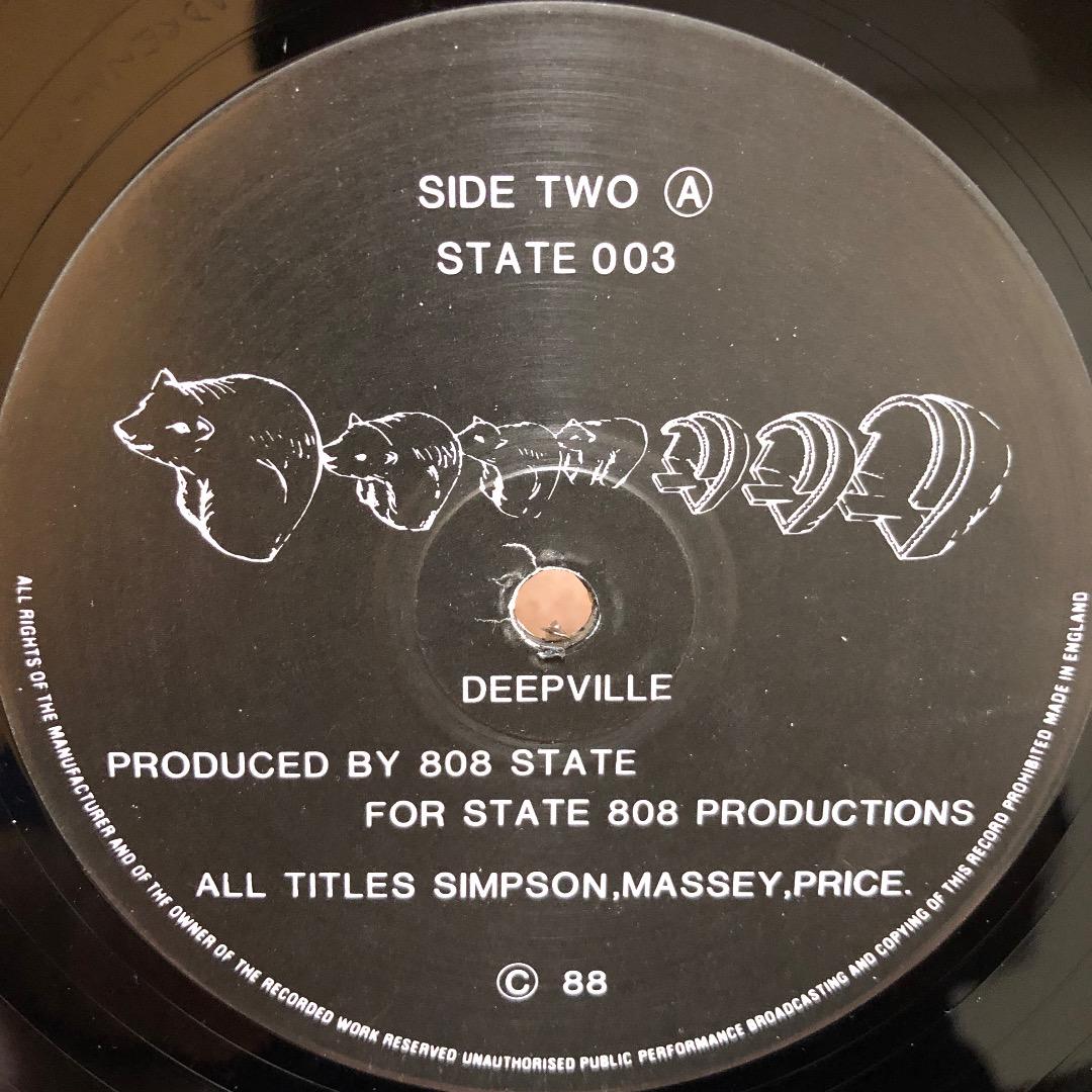 洋楽 808 State - Let Yourself Go 12\"