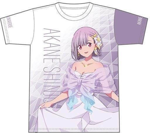 【新品】新条アカネ ドレスアップ フルグラフィックtシャツ アニメ XLsize