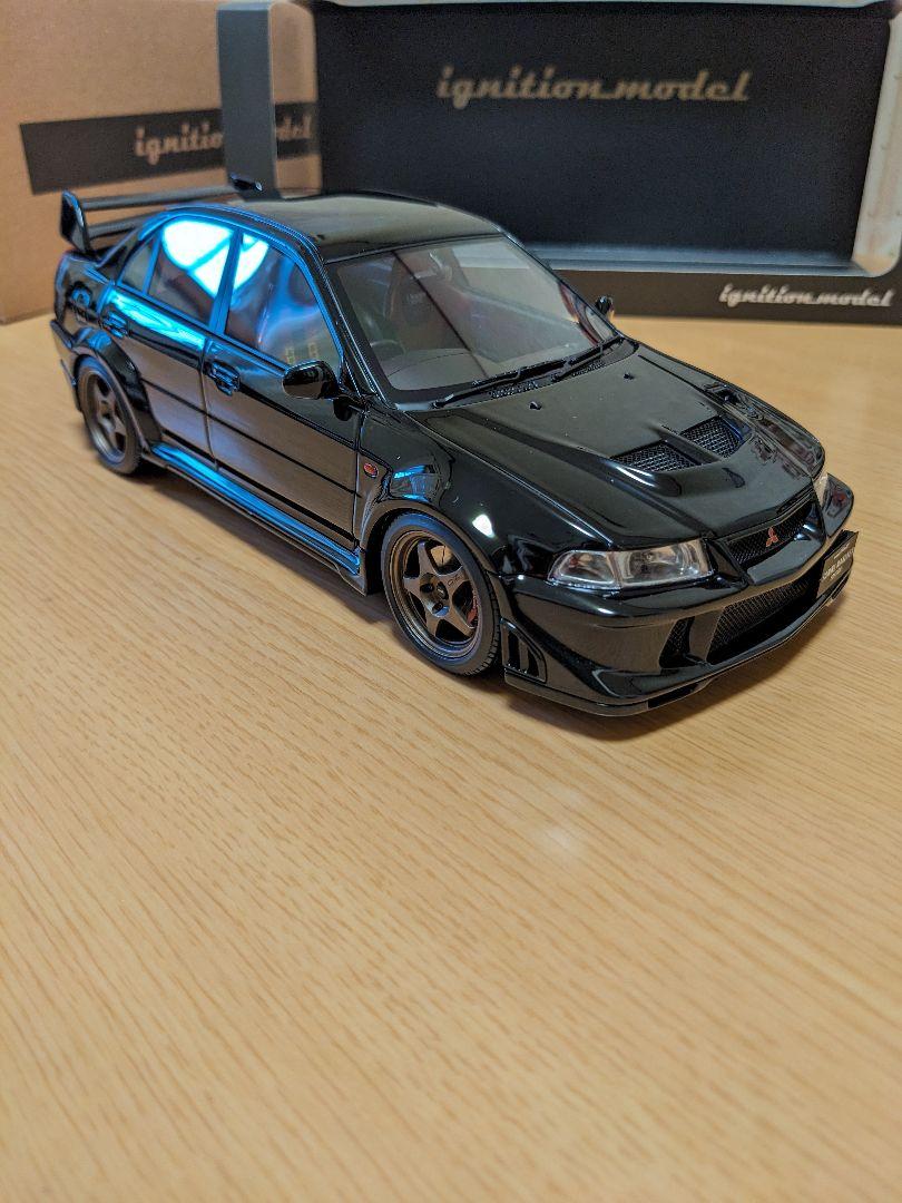 イグニッションモデル1/18　ミツビシ ランサーエボリューション 6 GSR