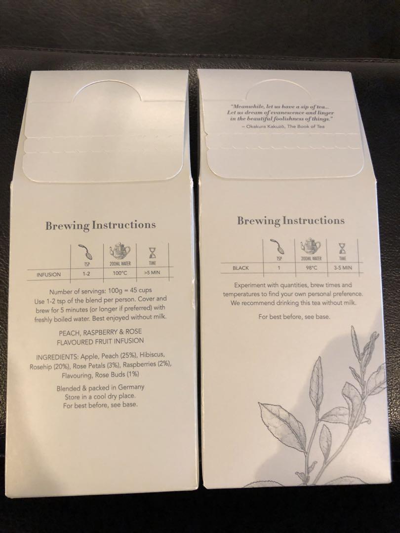 Whittard ウィッタード茶葉　100g 2種