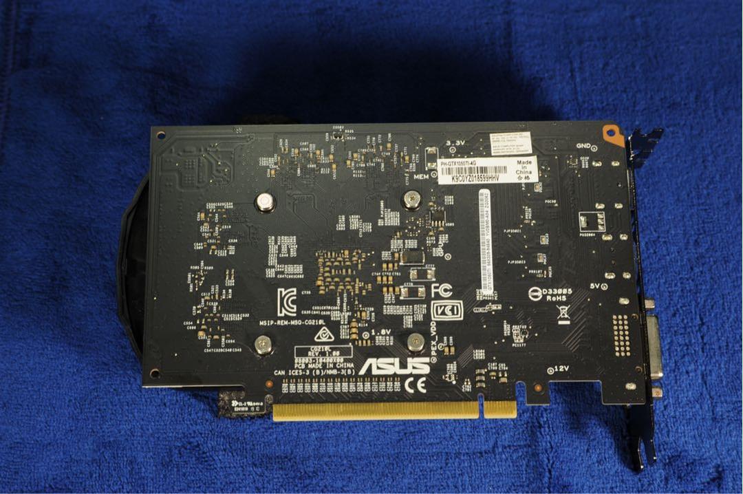 Asus NVIDIA GeForce GTX1050TI-4G