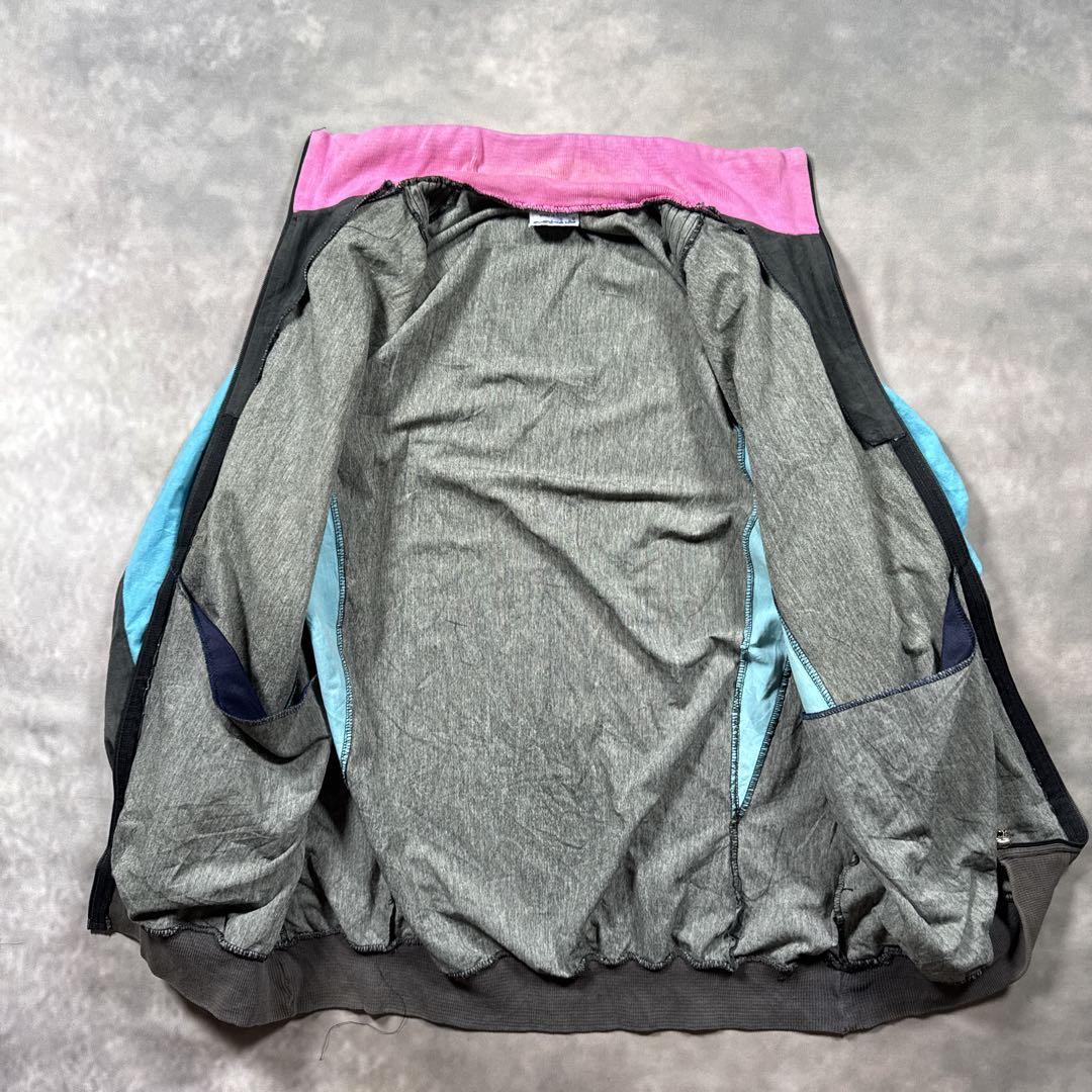R1 古着90s前期タグadidas トラックベロアジャケット チュニジア