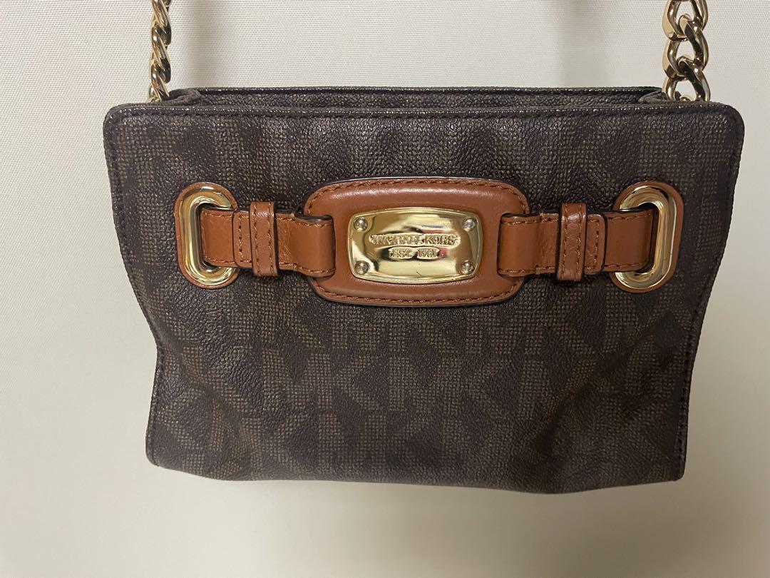マイケルコース MICHAEL KORS ミニ ショルダーバッグ ブラウン マイケルコース MICHAEL KORS ミニ ショルダーバッグ ブラウン