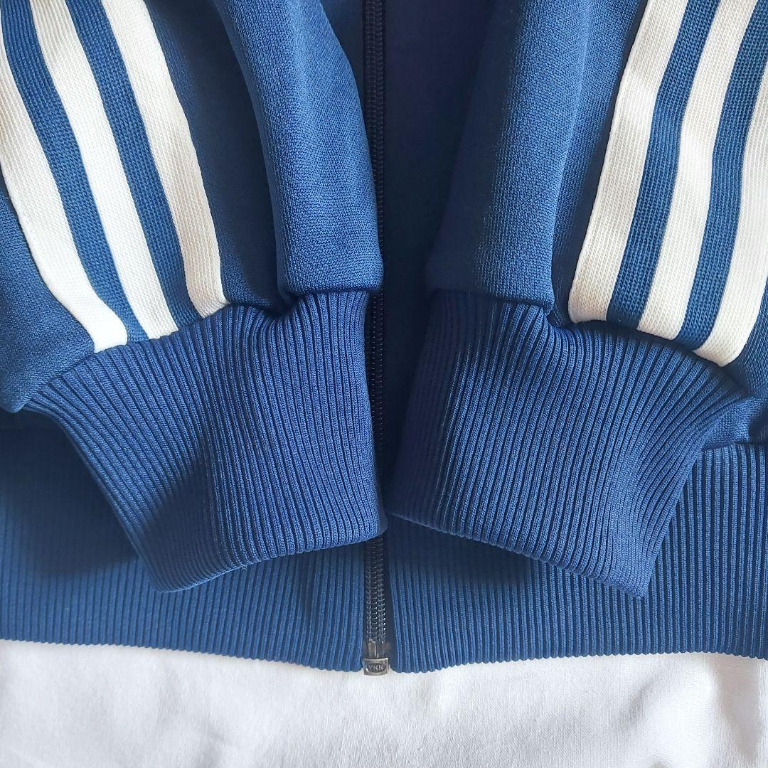 【美品】80s adidas デサント製トラックジャケット 7号_画像1