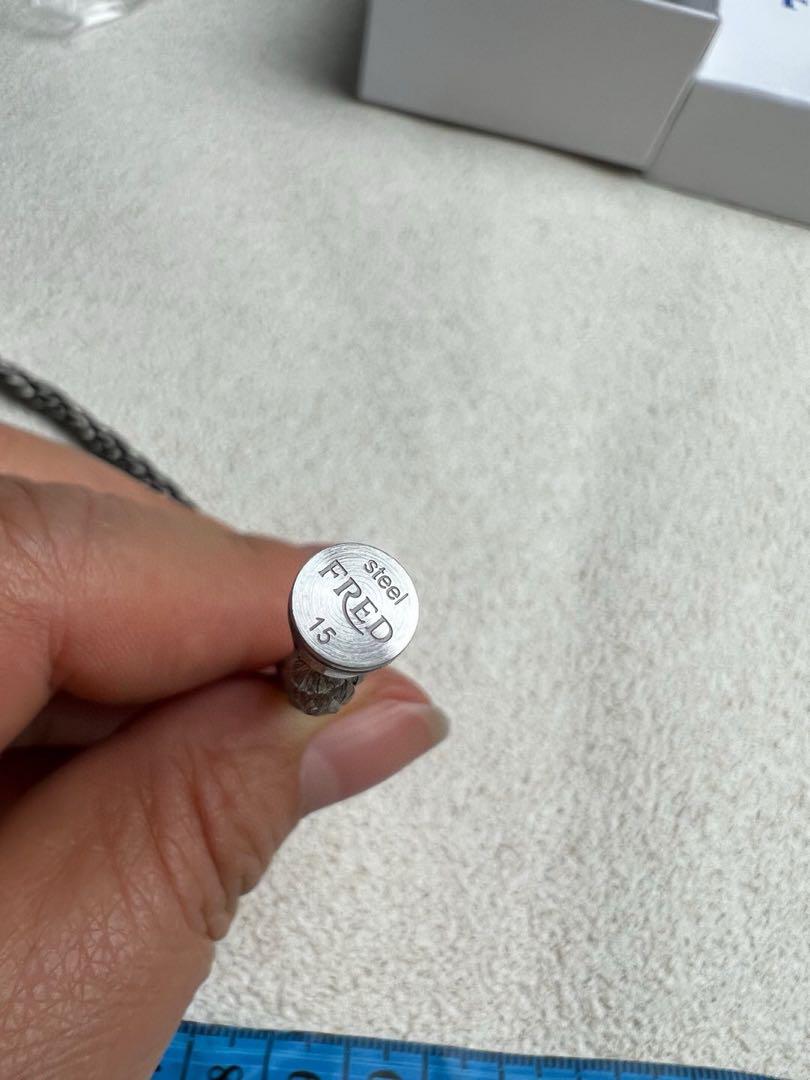 フレッド フォース10 MM スティールケーブルブレス ブレスレット