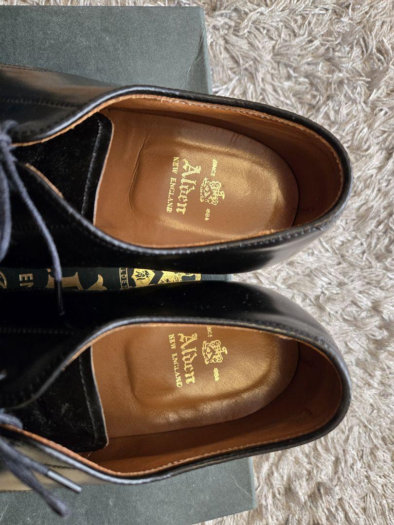 【中古美品】Alden オールデン コードバン Vチップ 8715 US9