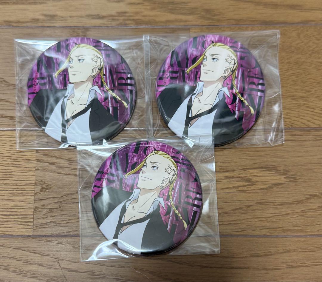 東京リベンジャーズ TSUTAYA 龍宮寺堅 ドラケン 缶バッジ - メルカリ