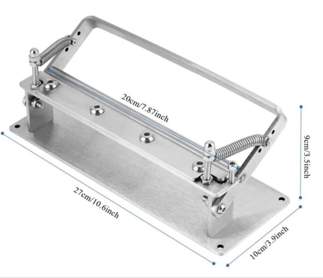 革漉き機 刃なし目立った傷や汚れなし