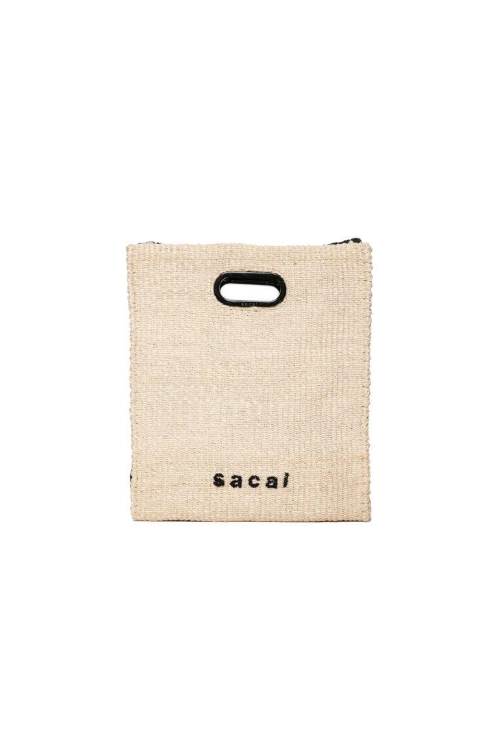 sacai かごバッグ　ショッパーバッグ　ミディアム