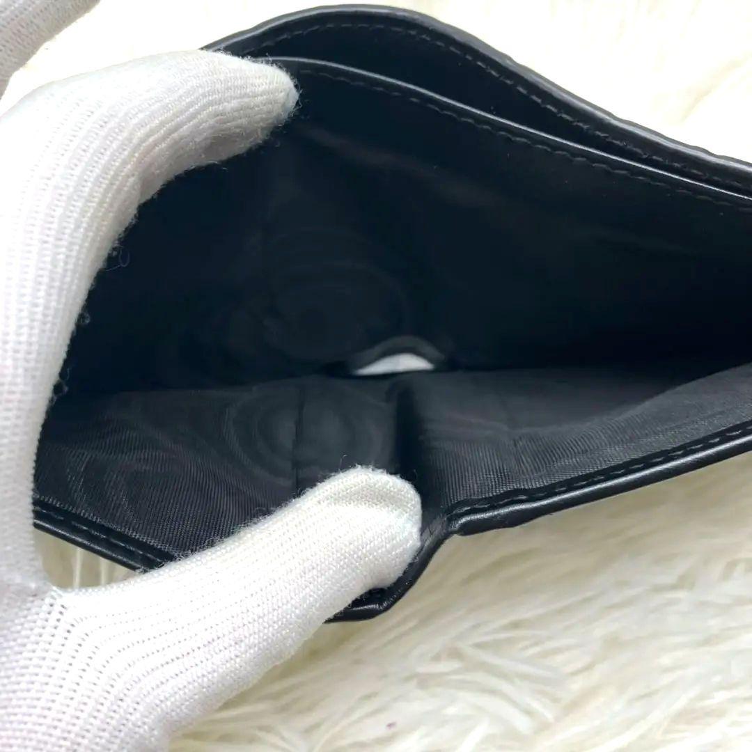 【現行品　極美品】GUCCI グッチ　シマ　ドリアン　二つ折り　財布　ブラック