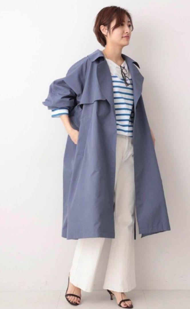 IENA Pe/ポプリンオーバートレンチコート