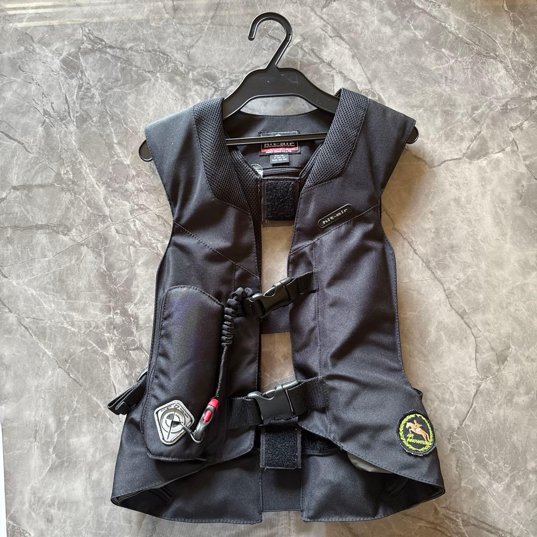 美品⭐︎クリーニング&メンテナンス済み　乗馬用ヒットエアー エアバックベスト XS