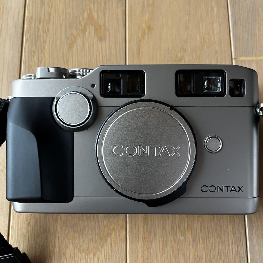 お気にいる contax g2 本体 レンズ フラッシュ一式 - メルカリ デジタルカメラ