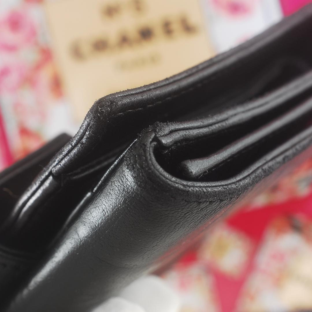 CHANEL⭐︎シャネル⭐︎アイコンライン☆二つ折り⭐︎コンパクト⭐︎財布
