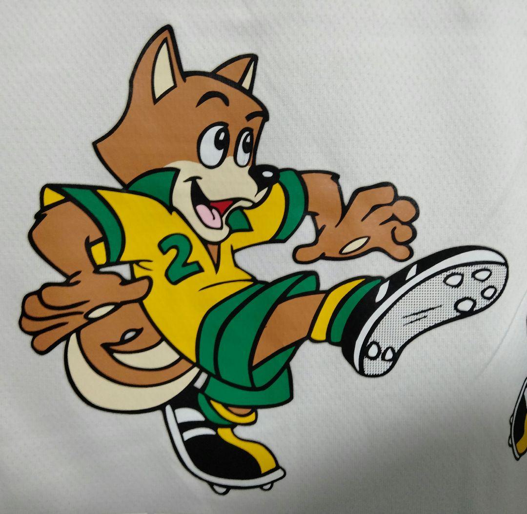 ミズノ ジェフ市原 長袖トレーニングトップ #53 白黒 Oサイズ