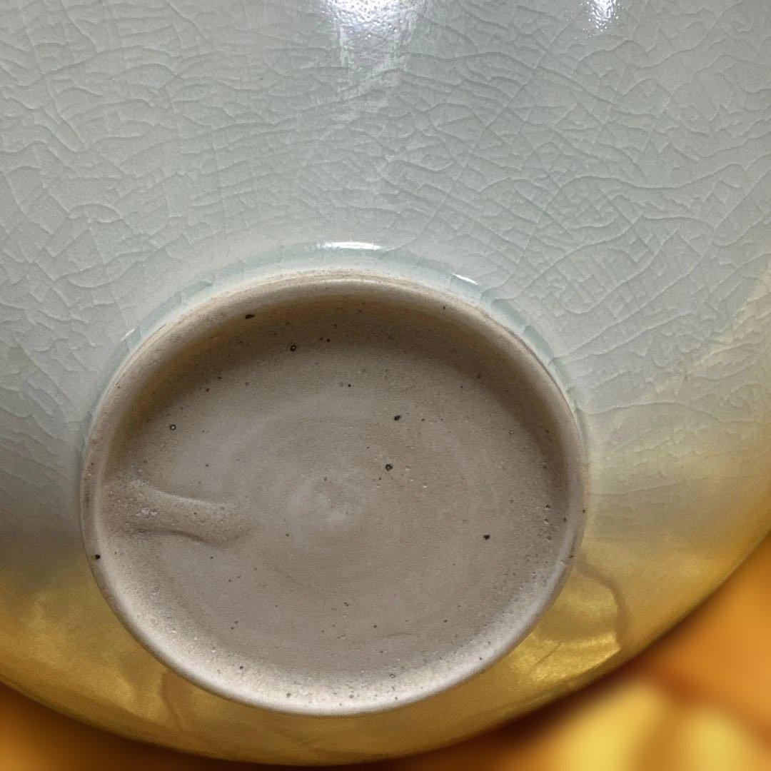 中国 宋 青白磁 影青磁 茶碗 茶道具 阴刻花紋 アンティーク 骨董