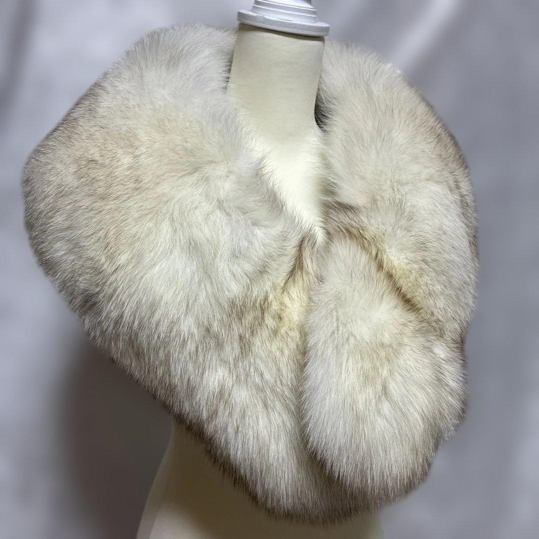 成人式】SAGA FOX サガフォックス 高級フォックスファー ショール