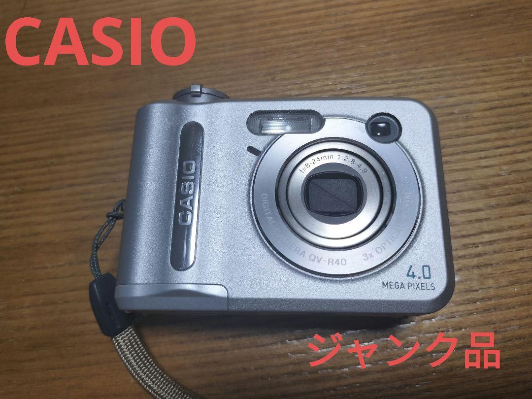 【美品】CASIO QV-R4 4.0メガピクセル 液晶デジタルカメラ Amazon.com : Casio QV-R40 4 MP Mini Digital Camera w/ 3x