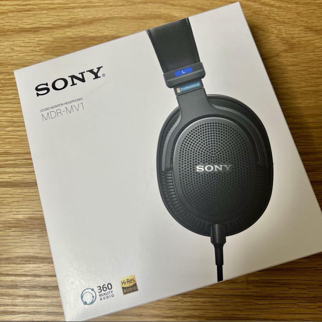 新品同様、ほぼ未使用】SONY MDR-MV1 背面開放型 モニター