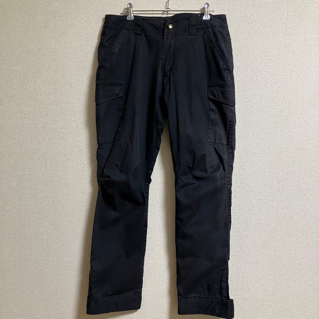 初期タグ nari furi ナリフリ ブラック バイクカーゴパンツ S
