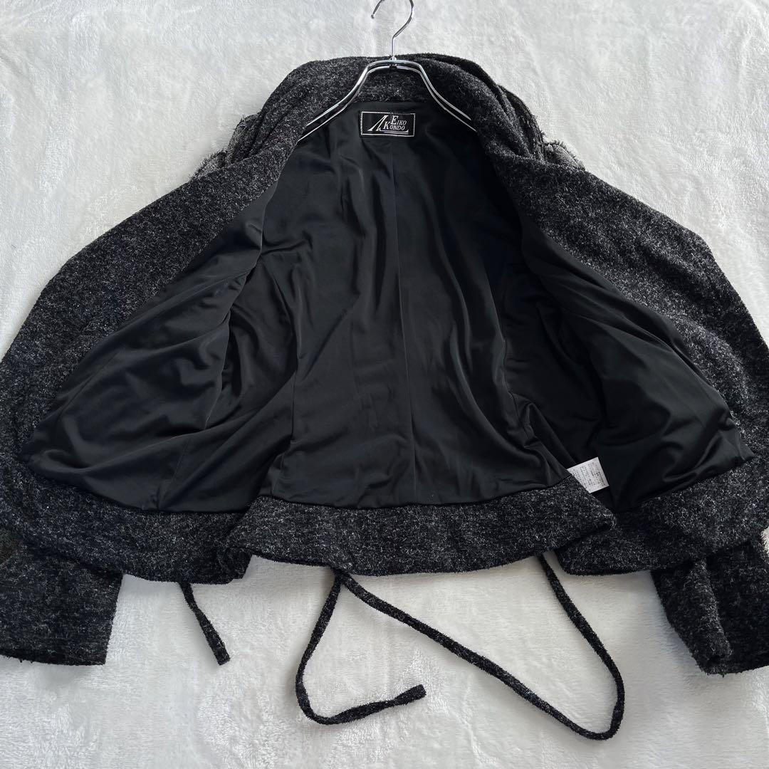 EIKO KONDO エイココンドウ テーラードジャケット 42 XL グレー