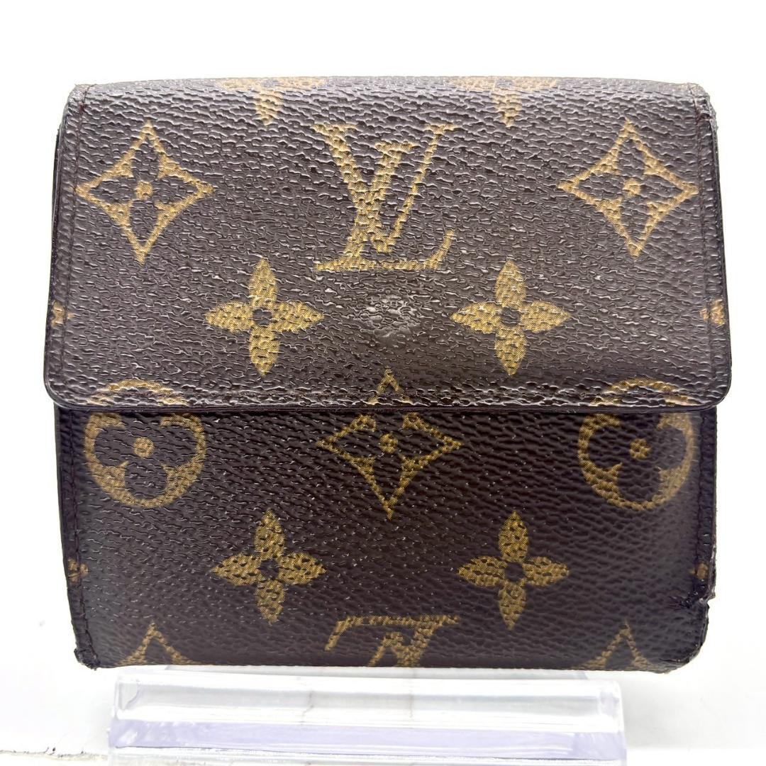 美品】ルイ・ヴィトン モノグラム 三つ折り財布 ポルトカルト
