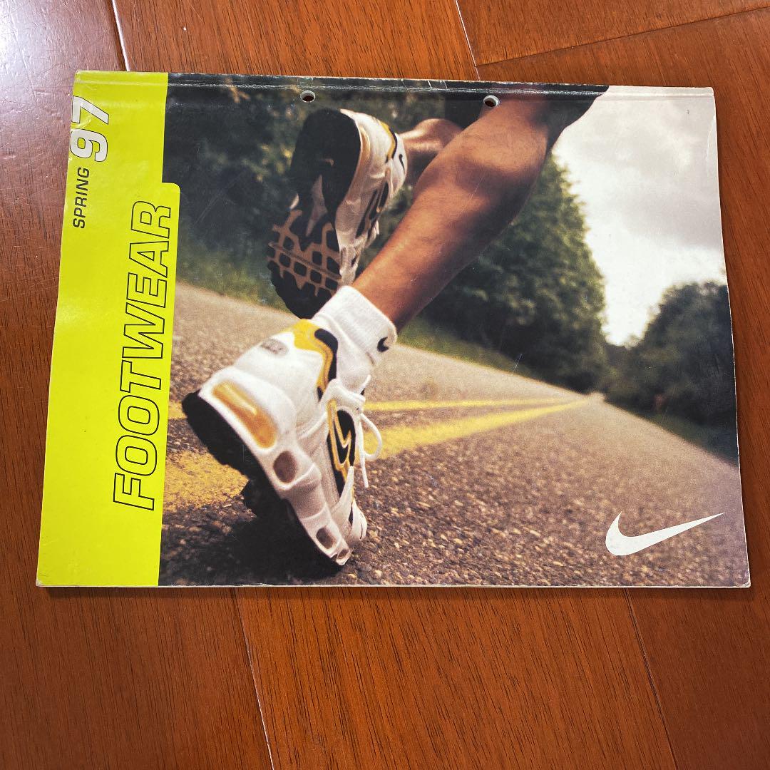 再値下 NIKE ナイキ 1997 スプリング フットウェアカタログ 非売品