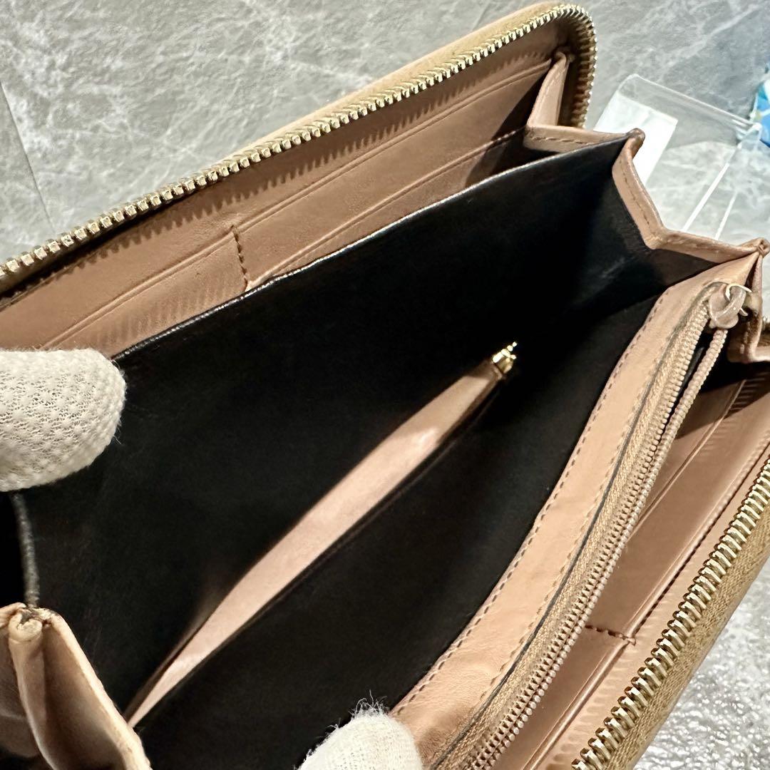 GUCCI グッチシマ ラウンドジップウォレット
