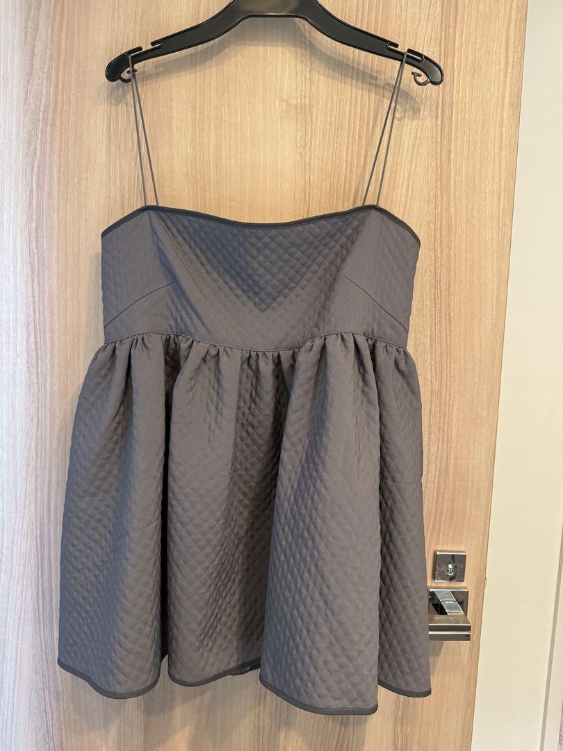 Whim Gazette ジャガードキャミブラウス美品