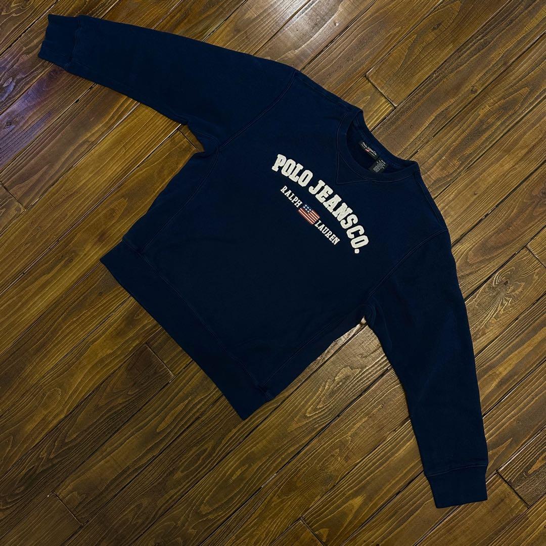 【PoloJeans Co.ポロジーンズ】ヴィンテージスウェット ラルフローレン