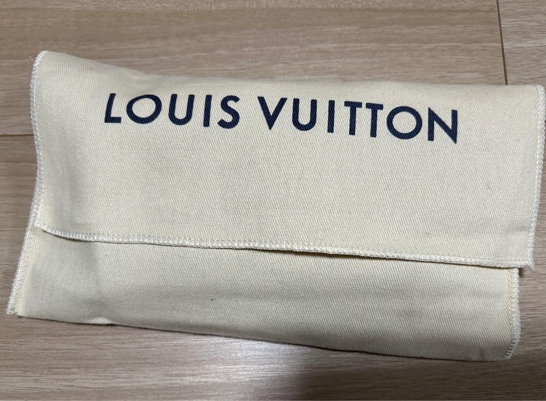 Louis Vuitton ダミエ 二つ折り財布 保存袋付き