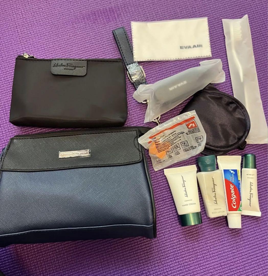 EVA AIR × Salvatore Ferragamo 機内アメニティ