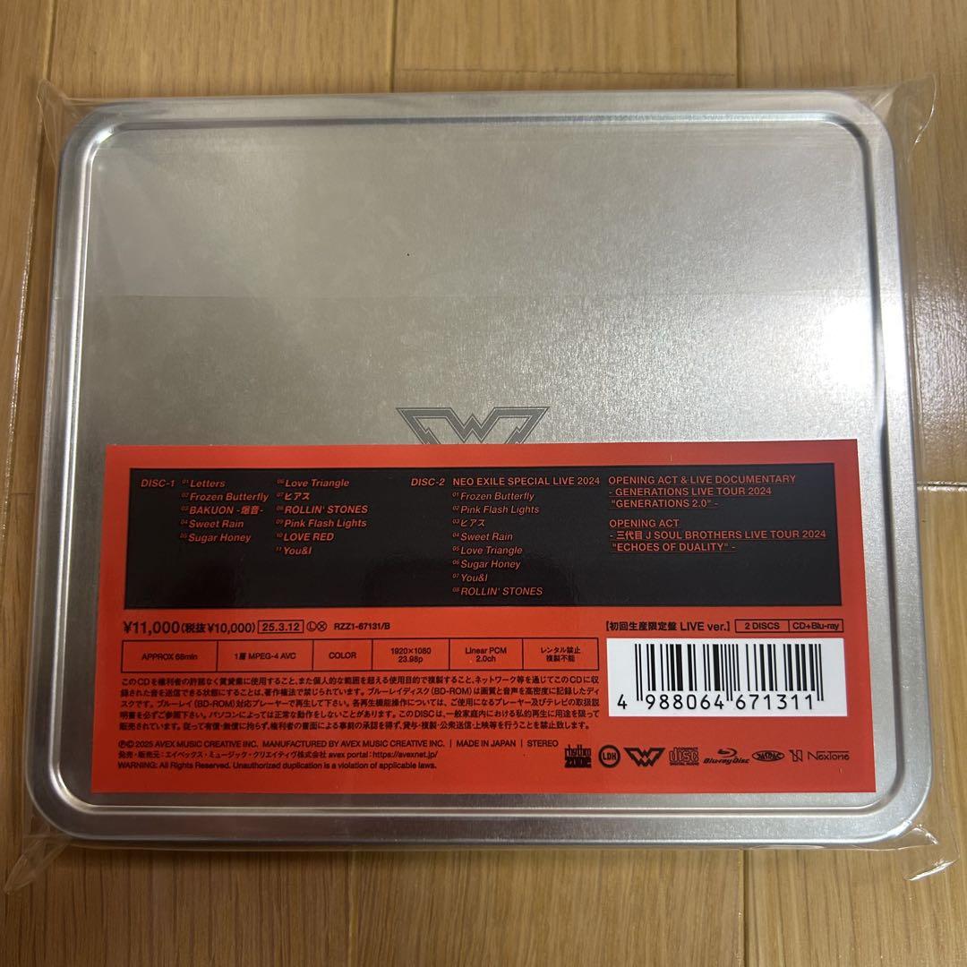 WOLF HOWL HARMONY アルバム 初回生産限定盤 缶ケース入り