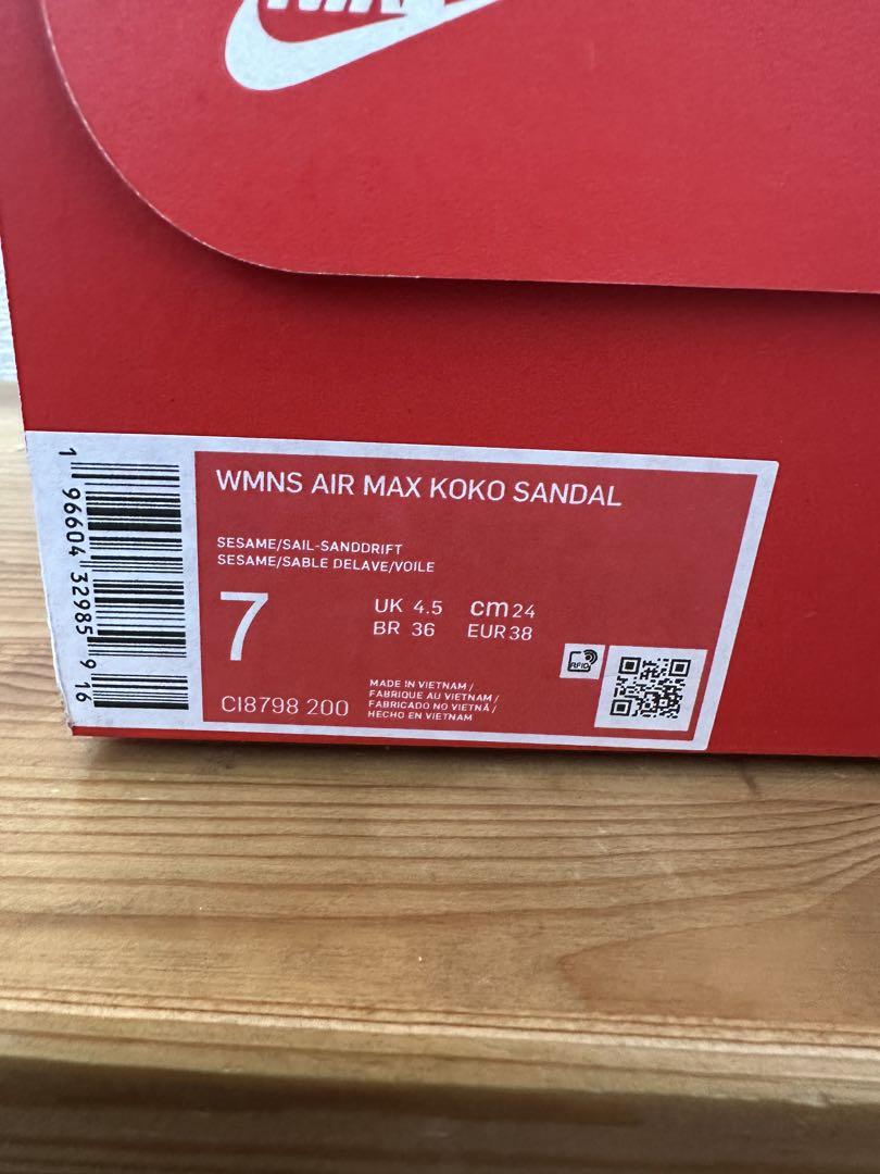 【24cm】NIKE エアマックスココ サンダル 新品未使用品