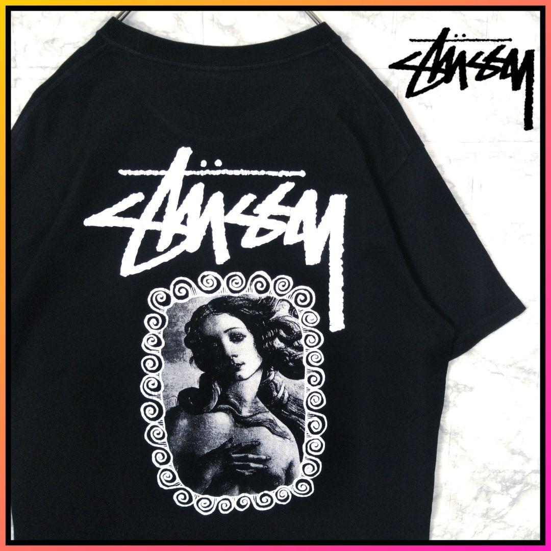 【STUSSY】ヴィーナス　Tシャツ　黒